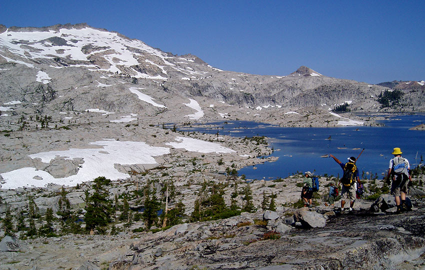 Backpacking in Desolation Wilderness Echo Lakes to Emerald Bay